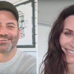 Jimmy Kimmel Quizzes Courteney Cox on Friends Trivia | Video